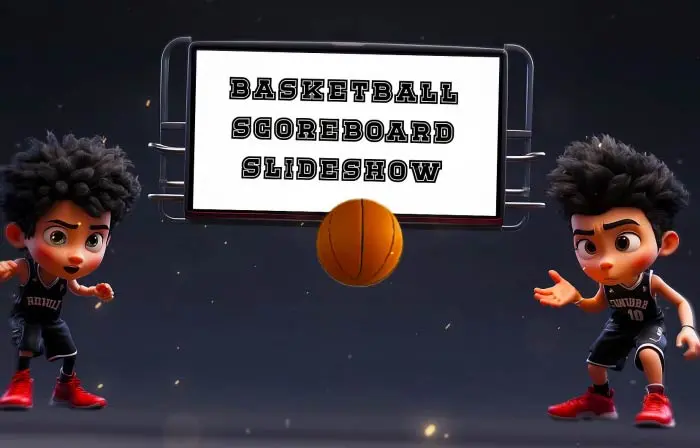 Basketball Scoreboard 3D Slideshow